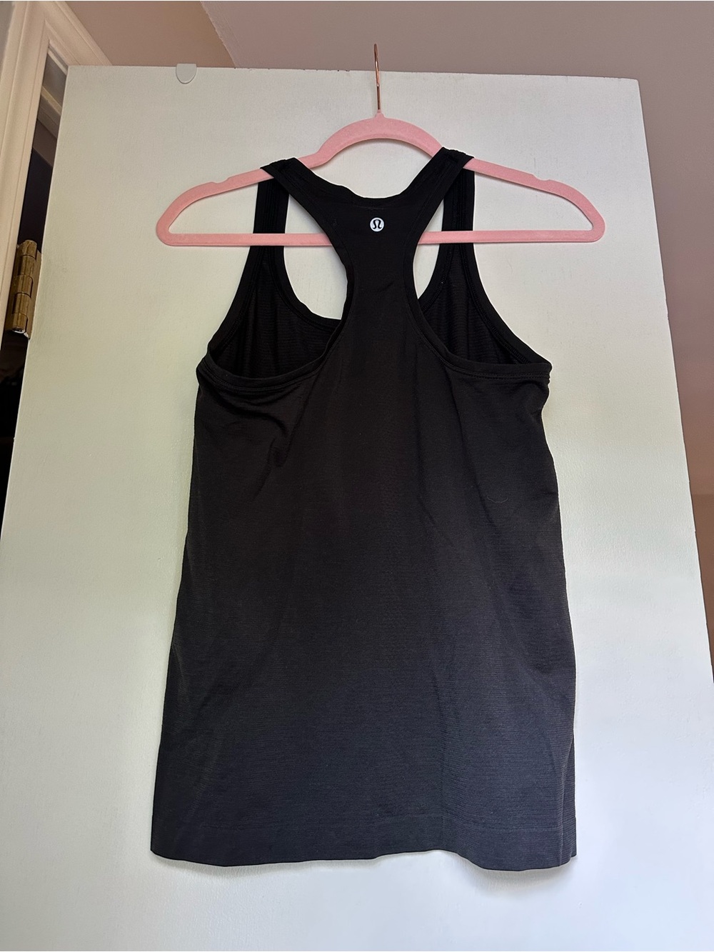 lululemon athletica Black Racerback Performance Tank